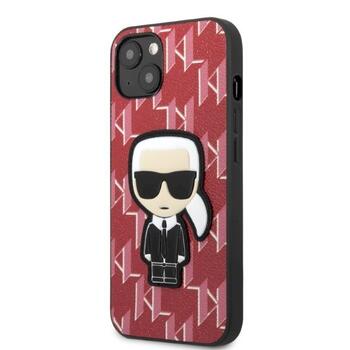 Karl Lagerfeld KLHCP13SPMNIKPI Monogram Ikonik Patch Aizsargapvalks priekš iPhone 13 mini 5,4