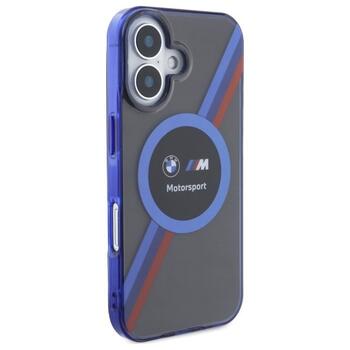 BMW Motorsport IML Circle MagSafe Aizsargapvalks Priekš Apple iPhone 16 (BMHMP16S23HTPUK)