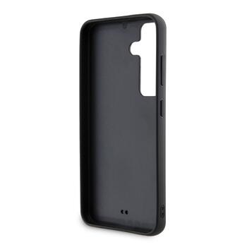 Karl Lagerfeld 3D Rubber Ikonik Case Aizsargapvalks priekš Samsung Galaxy S24 / melns (KLHCS24S3DRKINK)