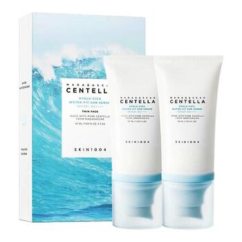 SKIN1004 Madagascar Centella Hyalu-Cica Water-Fit Sun Serum Twin Pack 50ml*2 Сыворотка для лица (8809913831129)