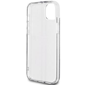 Guess GUHCP15MH4PSEGK Hardcase IML 4G Gold Stripe Aizsargapvalks priekš iPhone 15 Plus/14 Plus 6.7
