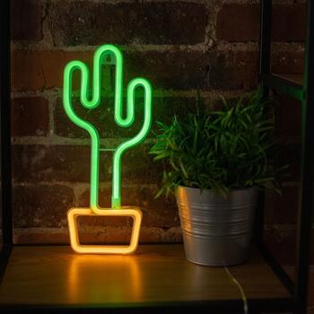 Forever Light FLNEO2 CACTUS Neon LED Dekorācija (FLNEO2)