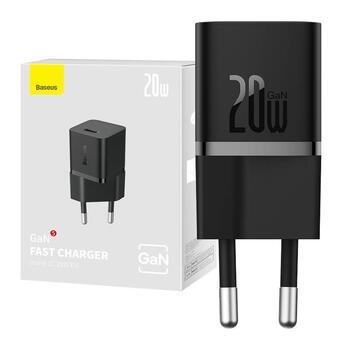 Baseus GaN5 Mini Tīkla Lādētājs 20W (CCGN050101)