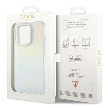 Guess GUHCP14LHDECMI Hardcase IML Faceted Mirror Disco Iridescent Защитный чехол для iPhone 14 Pro 6.1