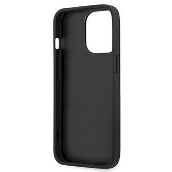 Guess GUHCP13LSA4GSBK Saffiano 4G Metal Logo Защитный чехол для iPhone 13 Pro/13 6,1