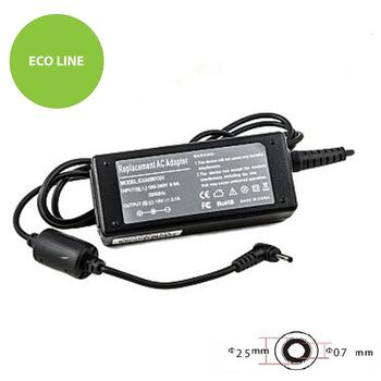 Зарядное устройство AS40F2507 для ноутбуков Asus 19V / 2.1A / 40W (AS40F2507)