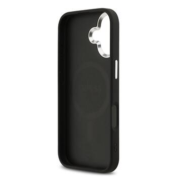 Guess 4G MagSafe Case Aizsargapvalks priekš Apple iPhone 17 (GUHMP17SP4GSSMCK)