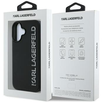 Karl Lagerfeld HC 3D Чехол для Apple iPhone 16 (KLHCP16SRBKGVCK)
