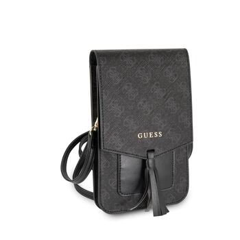 Guess 4G Wallet Universals maciņš / melns (GUWBSQGBK)