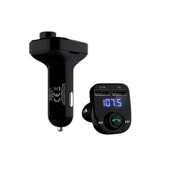 Forever TR-330 Bluetooth FM Transmitter Ar Uzlādes Ligzdām USB 12 / 24V (GSM028009)
