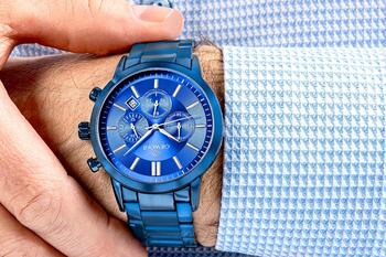 Giewont Chronograph Sapphire Vīriešu pulkstenis / zils (GW8510-B4)