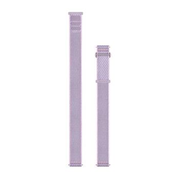 Garmin Quick Release ComfortFit Fabric 18mm Siksniņa priekš Garmin pulksteņiem / gaiši violets (010-14400-01)