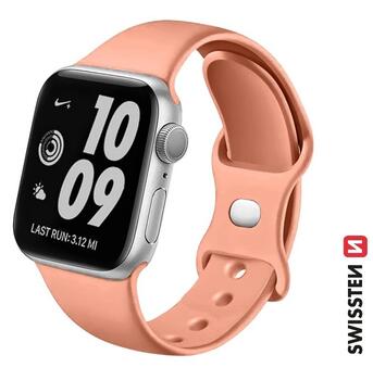 Swissten Силиконовый Pемешок для Apple Watch 38 / 40 mm (46000108)