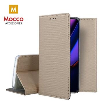 Mocco Smart Magnet Case Чехол Книжка для телефона Apple iPhone 11 Золотой (MC-MAG-IPH11-GO)