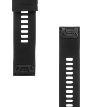 Tactical 426 Silicone Band Viedpulksteņu siksniņa priekš Garmin Fenix 5/6/7/8 QuickFit 22mm / melns (TA-GM181005)
