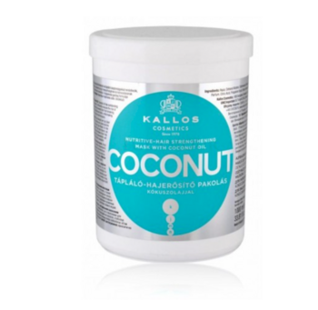 Kallos Coconut Nutritive-Hair Strengthening Маска для волос 1000 ml (5998889516116)