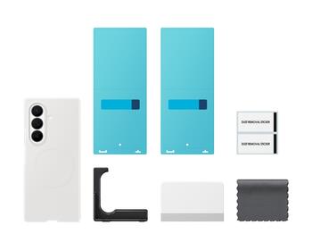 Samsung EF-EF976CWE Silicone Magnet Cover Защитный чехол для Galaxy Z Fold 8 Ultra / белый (EF-EF976CWEGWW)