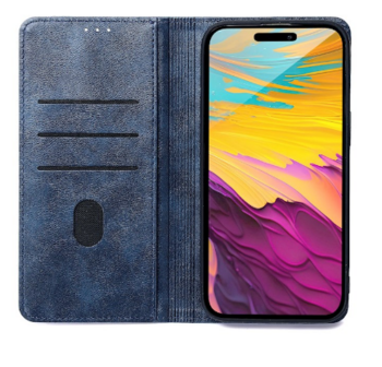 Mocco Smart Seam Book Case Чехол для телефона Apple iPhone 17 Pro Max (MO-SMS-IP-17PRMAX-BL)