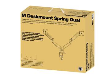 Multibrackets MB-3286 Monitora turētājs ar augstuma regulēšanu uz 2 monitoram (MB-3286)