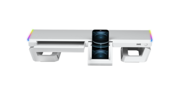 Mars Gaming MGS-ONE Monitora statīvs Chroma RGB / USB 2.0 (MGSONEW)