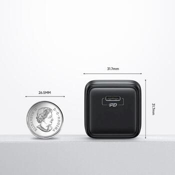 Joyroom Travel Charger Mini Type-C PPS PD Tīkla lādētājs 25W EU / melns (L-P251)
