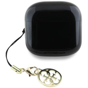 Guess TWS Glossy Effect Printed Classic Logo & Charm Наушники (GUTWSXMCCLK)