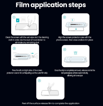 Nillkin Tempered Glass 0.25mm Guardian 2.5D (with applicator) Защитное стекло для Apple iPhone 17 (6902048304369)