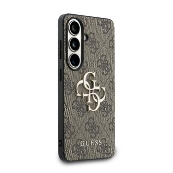 Guess PU 4G Metal Logo Case Чехол для Samsung Galaxy S26 (GUHCS26S4GMGBR)