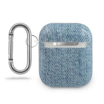 Guess GUACA2TPUJULLB Защитный чехол для AirPods Jeans Collection / светло-голубой (GUACA2TPUJULLB)