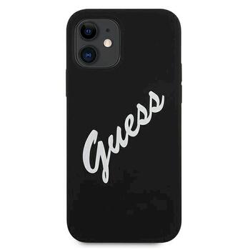 Guess GUHCP12SLSVSBW Silicone Vintage Hardcase Защитный чехол для iPhone 12 mini 5,4