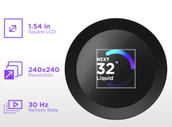 NZXT Kraken Plus 360 Жидкостный кулер (RL-KN360-B2)