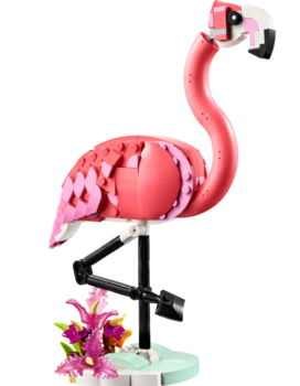 LEGO 31170 Savvaļas Dzīvnieki Rozā Flamingo Konstrunktors (LEGO-31170)