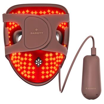 Garett Beauty Skin Ritual Sejas un kakla LED maska brūna (SKIN_RITUAL_FACE_AND_NECK)