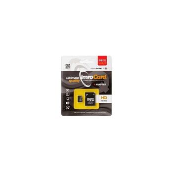 Imro Карта Памяти microSDHC / 32GB / cl. 10 / UHS-3 + Адаптер (MicroSD10/32GADPUHS-3)