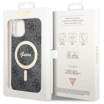 Guess GUHMP14SH4STK Hardcase 4G MagSafe Защитный чехол для iPhone 14 / 15 / 13 6.1