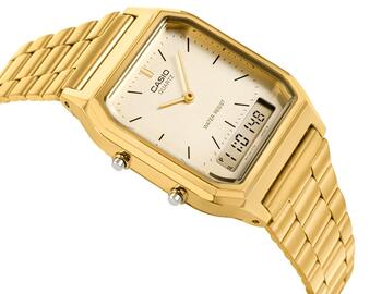 CASIO AQ-230GA-9DMQYES Vīriešu pulkstenis / Zelta (AQ-230GA-9DMQYES)