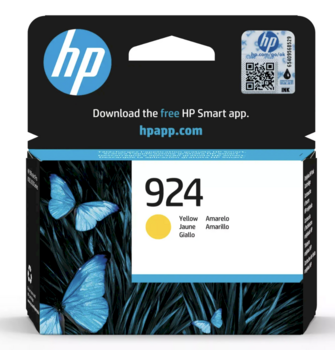 HP 924 Yellow Original Ink Cartridge Картридж (4K0U5NE#SE1)