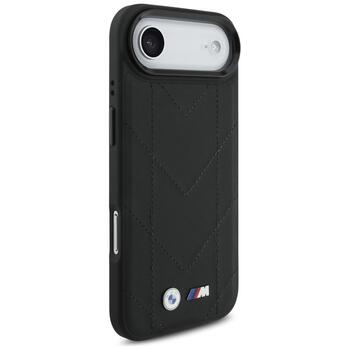 BMW M Quilted Logo MagSafe Case Защитный Чехол для Apple iPhone 17 AIr (BMHMP17M25PSECHK)
