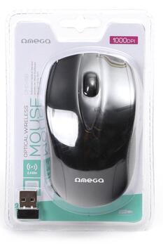 Omega OM-419 Беспроводная 2.4Ghz Компьютерная Мышь с 1200 DPI USB (OM419B)