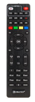 Cabletech DVB-T2 H.265 Digitālās TV Uztvērējs (URZ0336C)