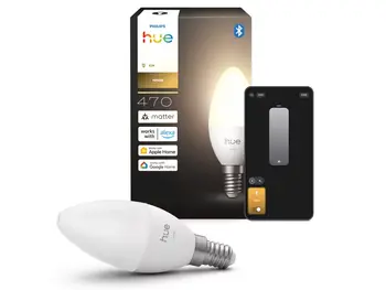 Philips Hue E14 B39 Svečveida spuldze 3,7W / balta gaisma (2700 K) (929004295901)