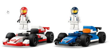 LEGO CITY 60464 F1 Williams Racing и Haas F1 гоночные автомобили (60464)