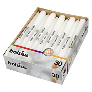 Bolsius Galda Svece 245/24mm Balta 1gab (37359702)