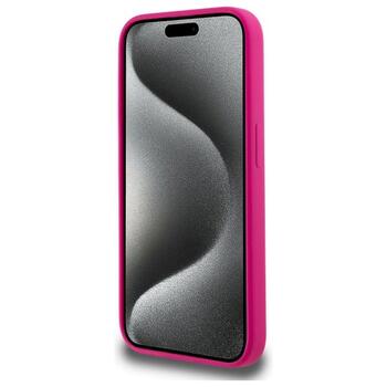 Karl Lagerfeld KLHMP15XSKHPPLF Silicone Karl Head Print MagS Aizsargapvalks priekš iPhone 15 Pro Max 6.7