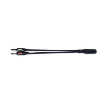 Modecom Volcano MC-859 Bow Spēļu Austiņas ar Mikrofonu / 3.5mm / 2.2m Vads / Melnas (S-MC-859-BOW)