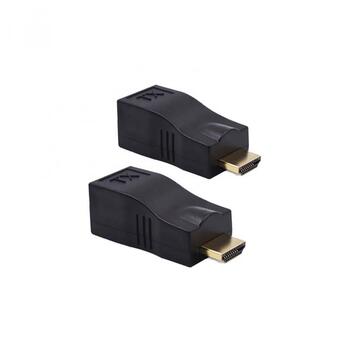 RoGer HDMI 2.0 Extender RJ45 / cat5e/6 / 30m / 4K (RO-HDMIEXTNDR-30M)