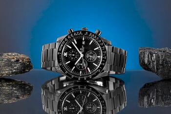 Giewont Chronograph Sapphire Vīriešu pulkstenis / melns (GW8720-B1)