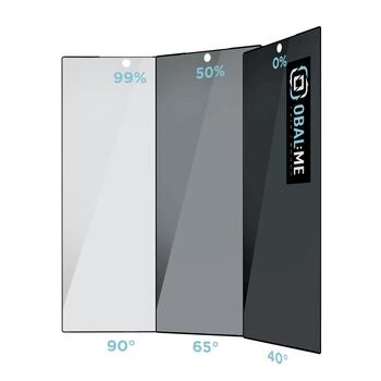 OBAL:ME Privacy 5D Glass Screen Protector Защитное стекло для Samsung Galaxy S24 Ultra / чёрный (57983121457)