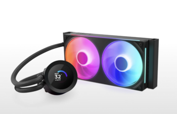 NZXT Kraken Plus Водяной кулер 240 / RGB / LCD (RL-KR240-B2)