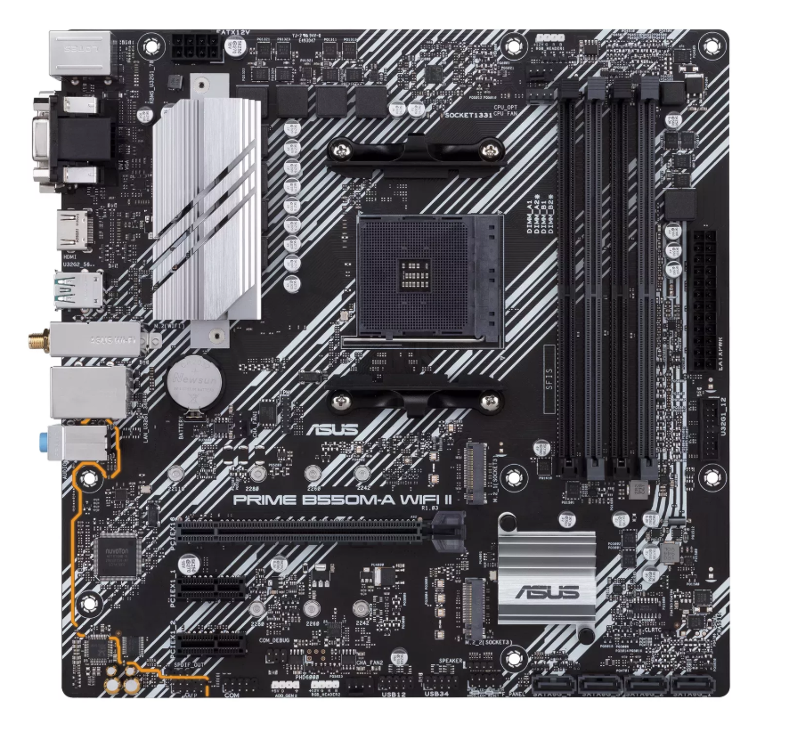 Asus PRIME B550M-A Материнская плата / AM4 / micro ATX (90MB19X0-M0EAY0)